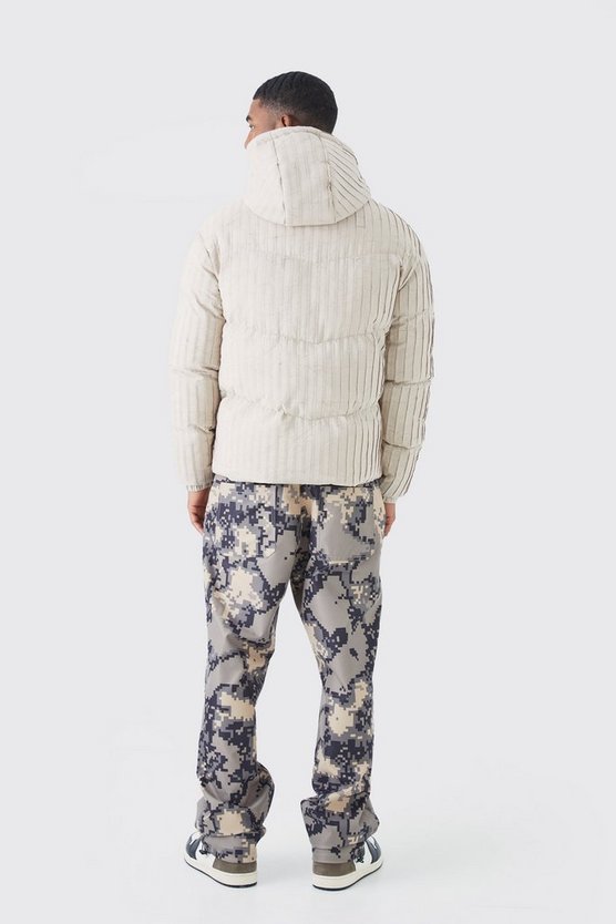 Tall Steppjacke mit Kapuze
