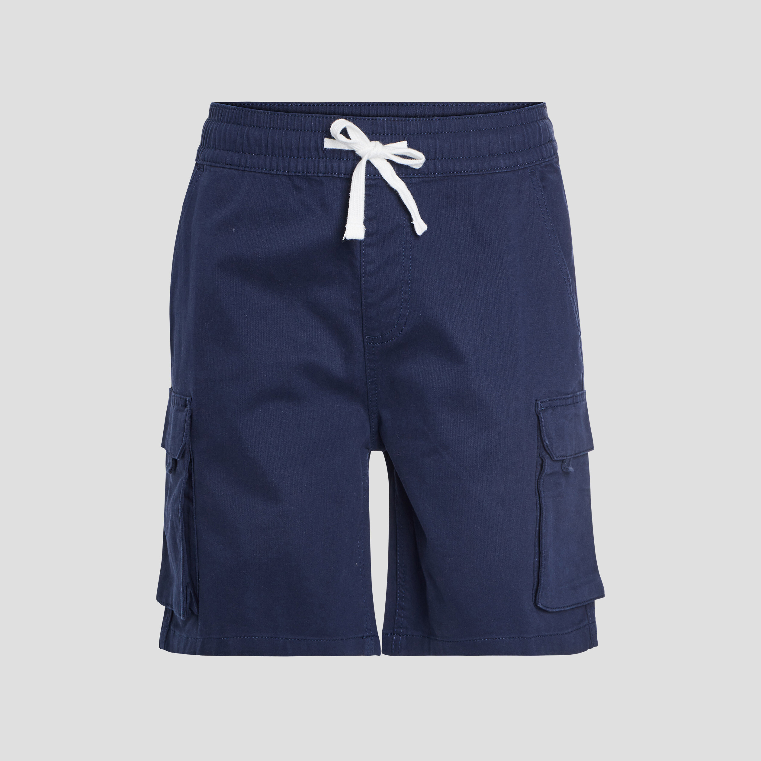 Bermuda cargo à coulisse bleu marine homme | La Halle