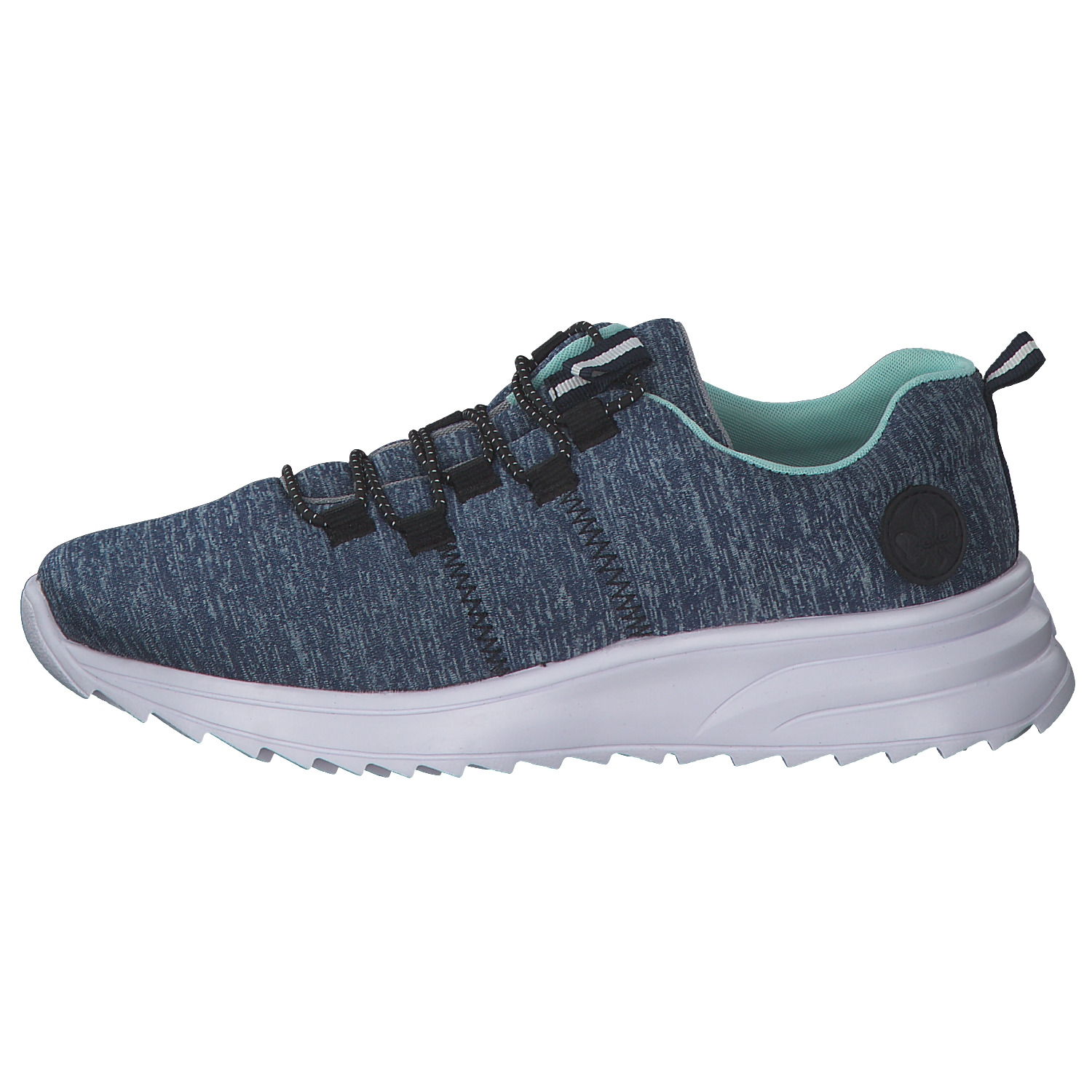 Rieker N6653, Sneakers Low, Damen, mare/pazific