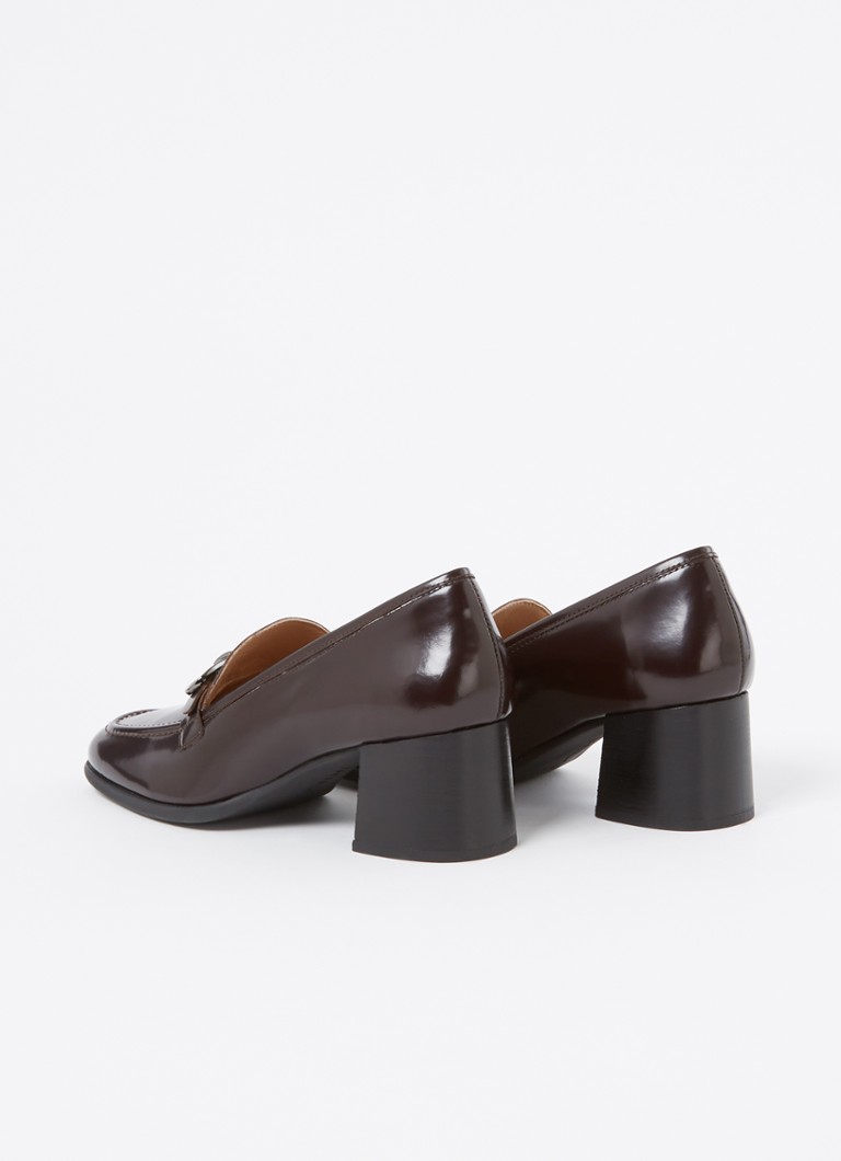 Mocasini Unisa Lisa din piele lăcuită.