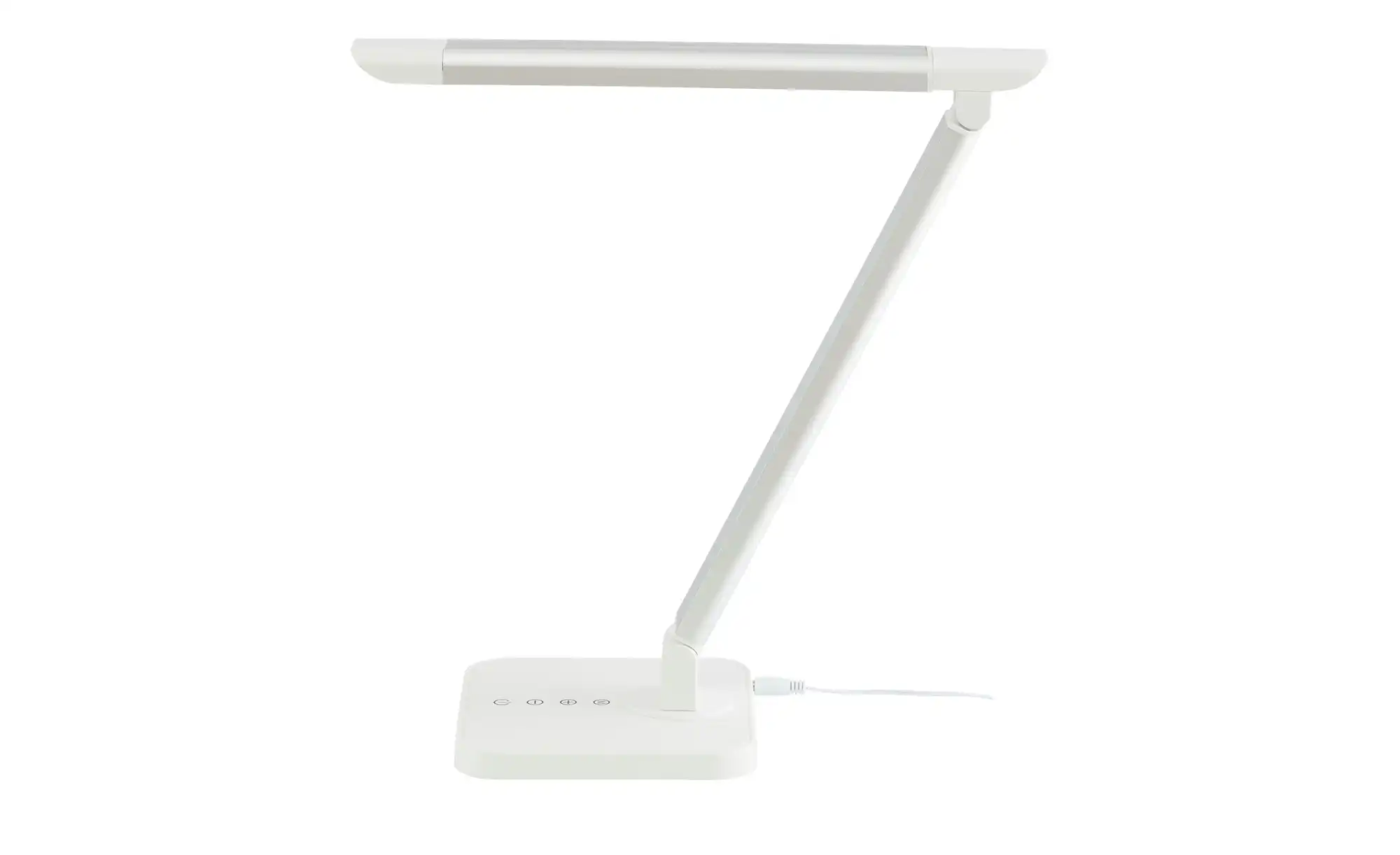KHG LED-Tischleuchte, 1-flammig, Alu/weiß