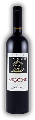 Russo, Barbicone, Sangiovese, Pugnitello, Colorino, IGT, 2020, Toscana  Russo, Barbicone, Sangiovese, Pugnitello, Colorino, IGT, 2020, Toscana   Jahrgang 2020 - 0,75	 Liter - Vol 14%