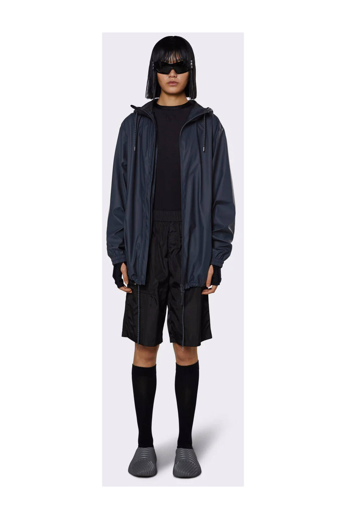 Rains Impermeables Trenchs Unisexe couleur bleu