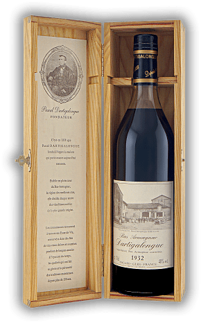 Dartigalongue 1932 Dartigalongue 1932  Jahrgang 1932 - 0,7	 Liter - Vol 40%