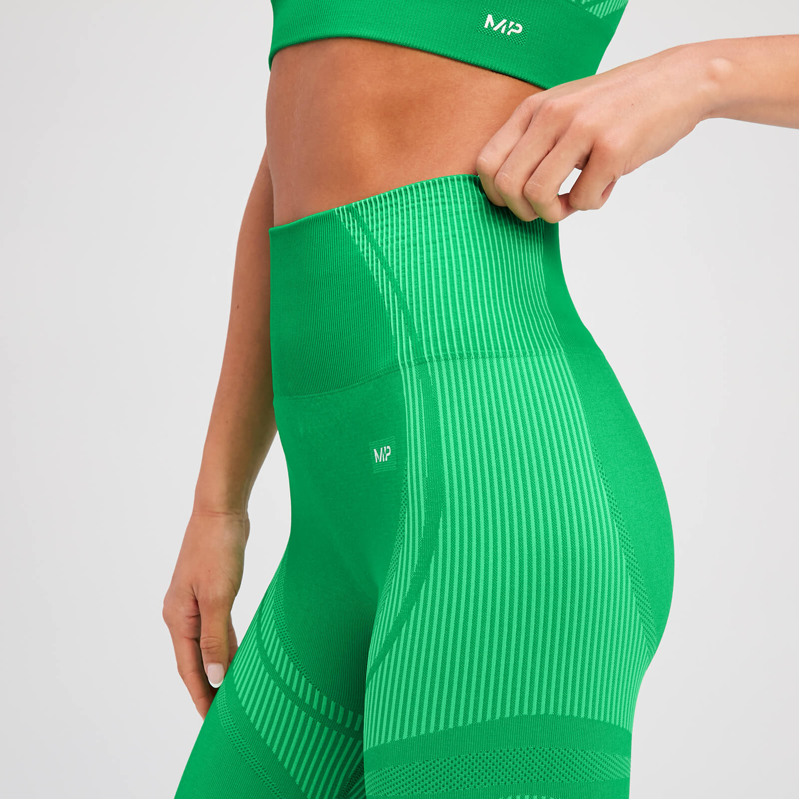 Legging sans coutures MP Tempo Ultra pour femmes – Vert vif