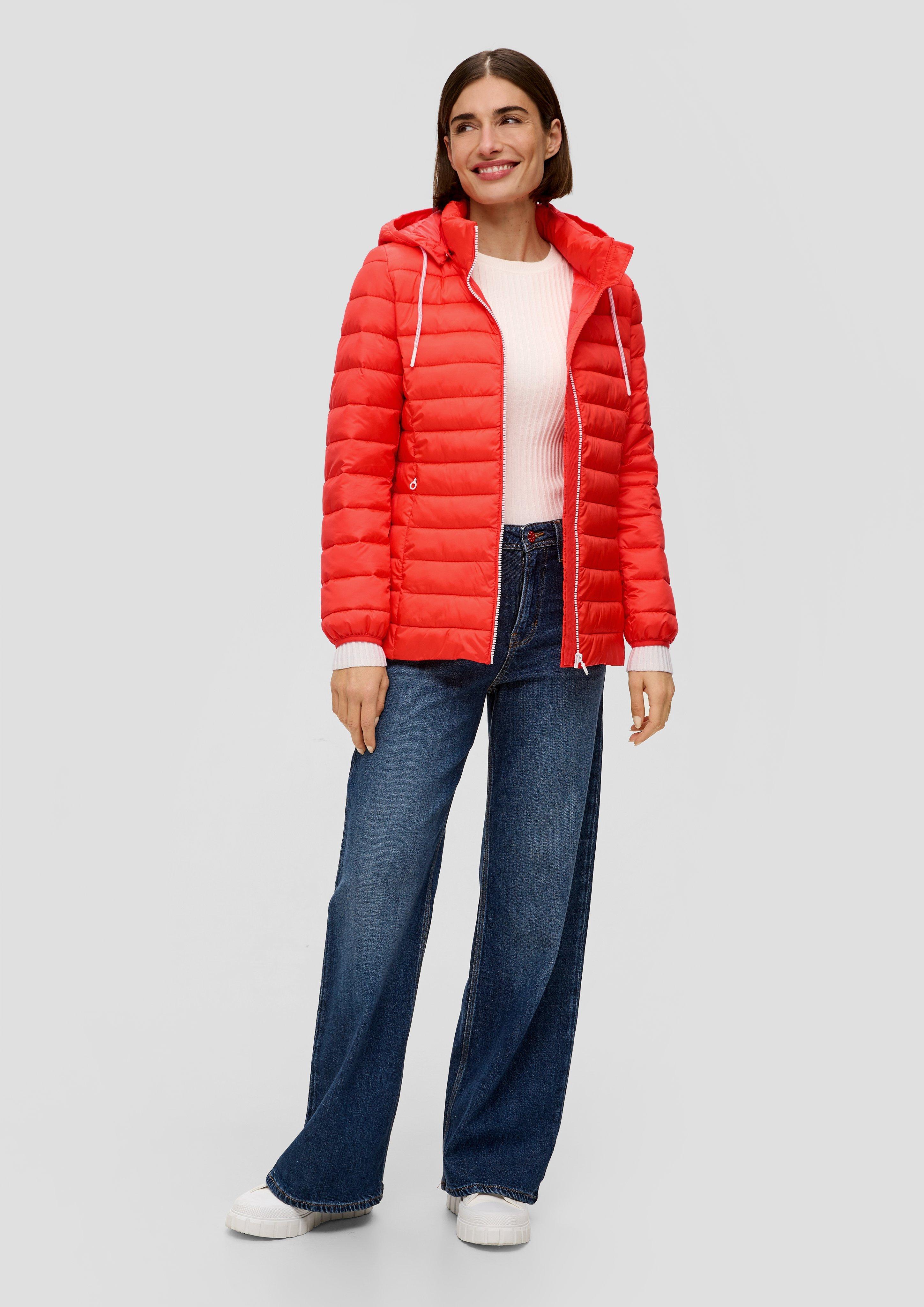 Leichte Steppjacke mit abnehmbarer Kapuze  2149050-2590