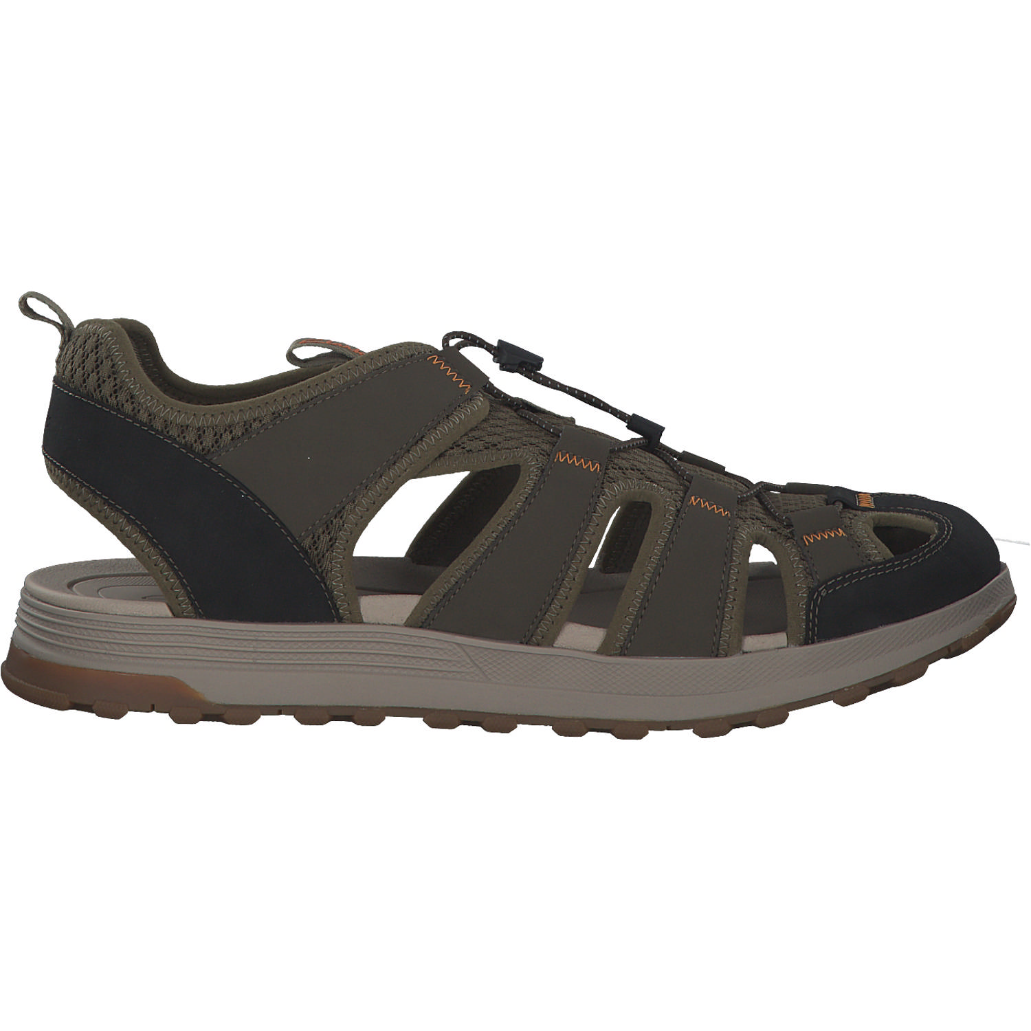 Clarks ATL Trek Wave 2617, Sandalen, Herren, OL I V E COMBI