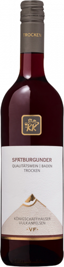 2019 Königschaffhauser Vulkanfelsen Spätburgunder Dt. QW *VF* trocken - Winzergenossenschaft Königschaffhausen-Kiechlinsbergen