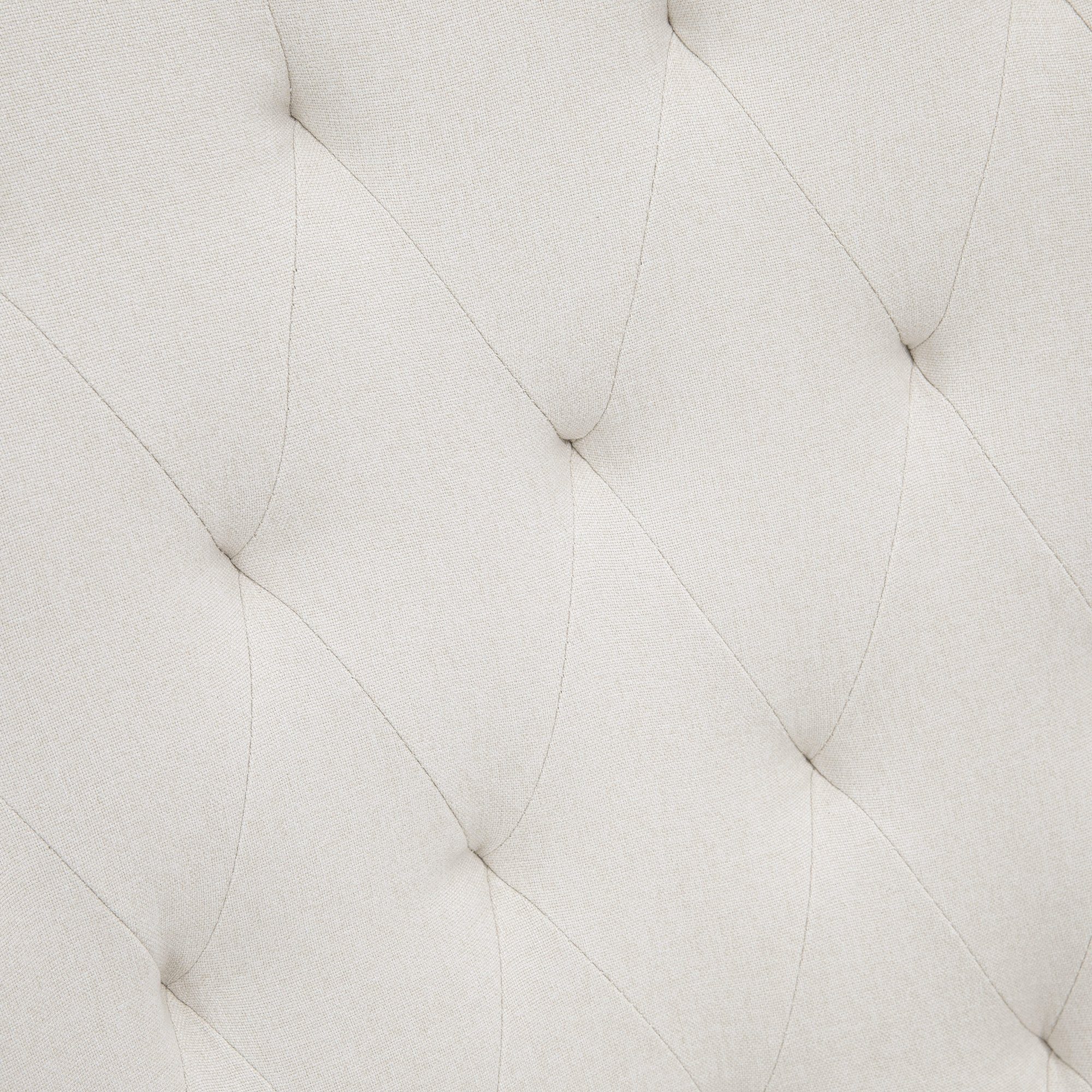 HOMCOM Schaukelstuhl Relaxsessel Schaukelsessel, Schwingsessel (Relaxstuhl, 1 St), Cremeweiß 69 x 90 x 100 cm