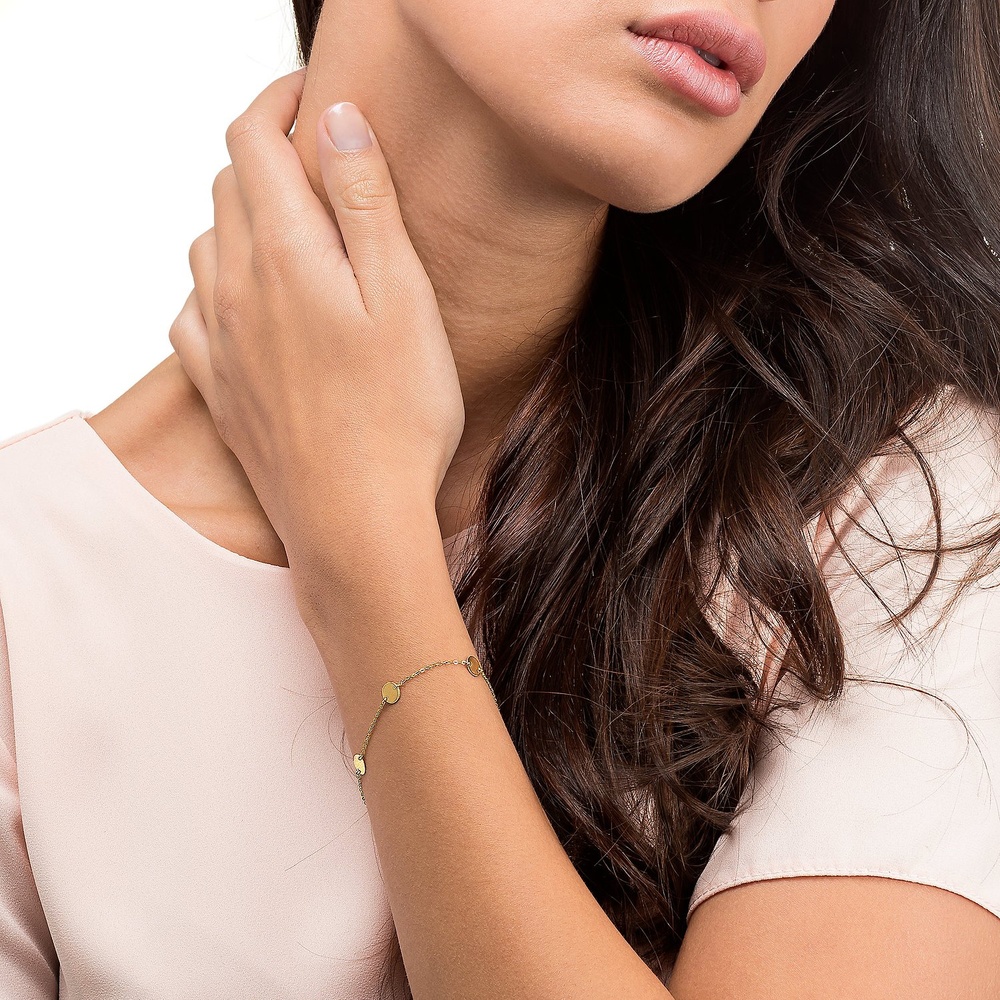 Valeria Bracelet 375 Or jaune Bracelet