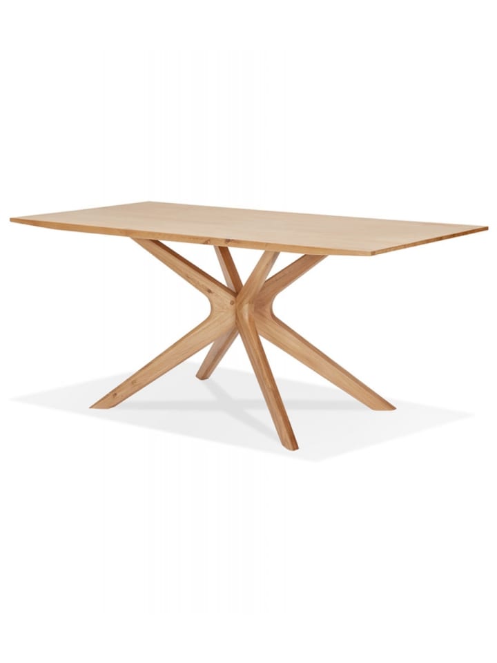 KADIMA DESIGN Esstisch MANITOU aus Massiver Eiche | Naturfarbe Beige günstig kaufen onesize