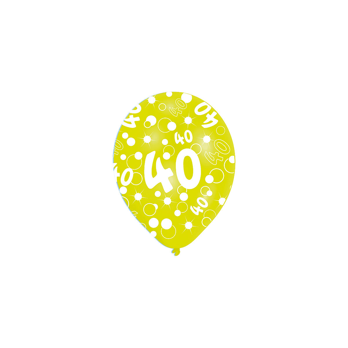 Latexballons 40, 6 Stück