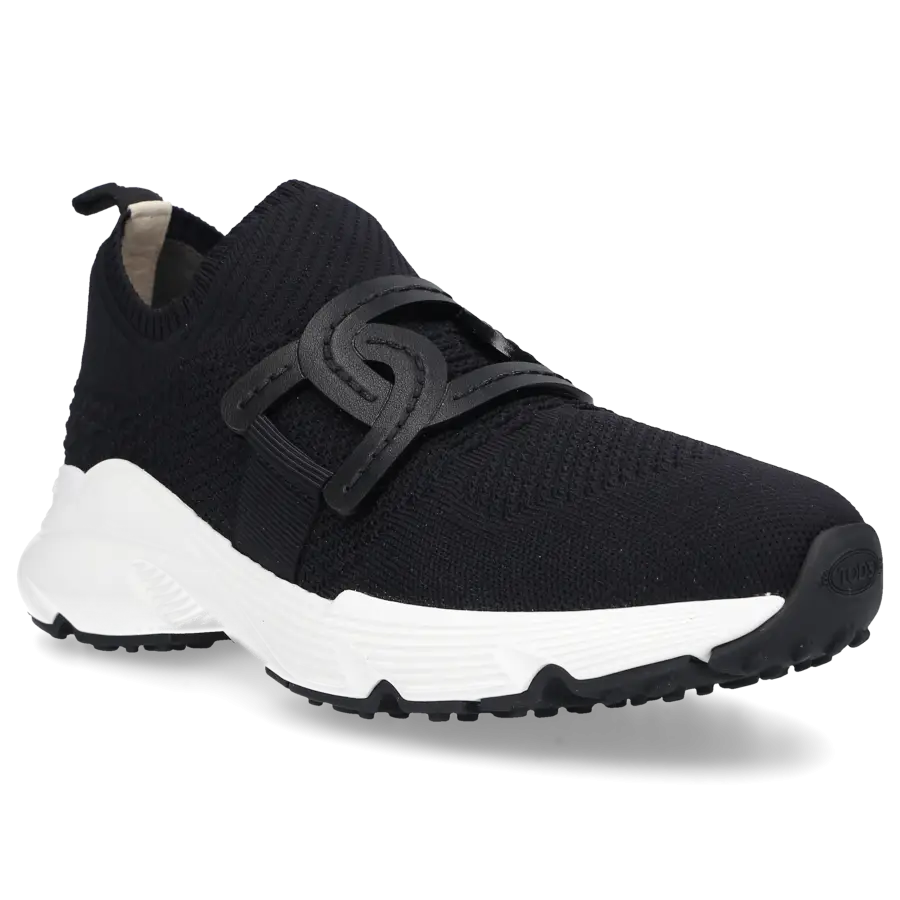 Tod's - Sneaker low Slip-on RUN Textil - schwarz