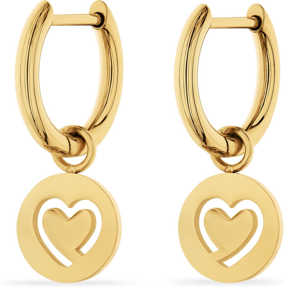 Esprit Créoles Acier inoxydable Boucles d'oreilles
