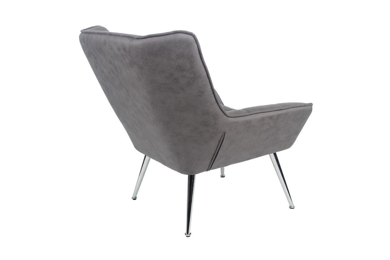 Happy Home Happy Home XXL Sessel Ohrensessel HWP65-GRA grau
