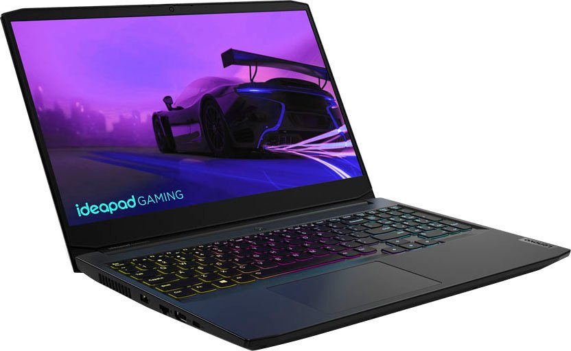 Lenovo Gaming 3 15IHU6 Gaming-Notebook (39,62 cm/15,6 Zoll, Intel Core i5 11300H, GeForce RTX 3050, 512 GB SSD, 3 Monate kostenlos Lenovo Premium Care)