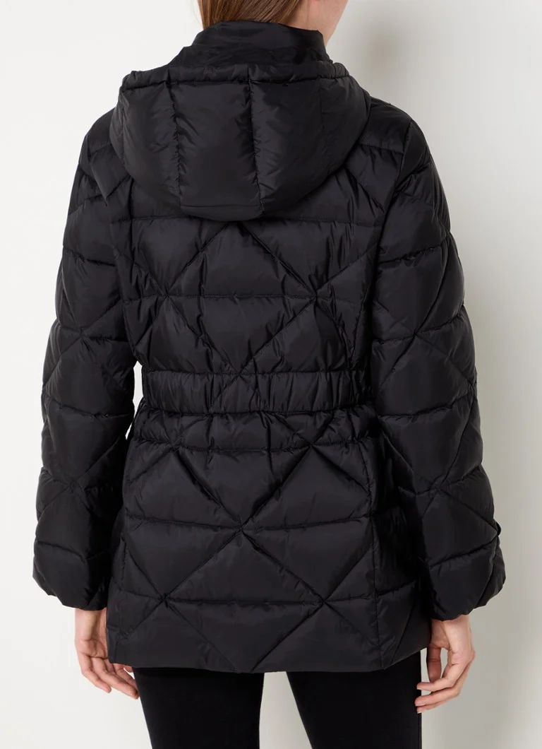 Liu Jo Puffer jack se setkal s donsvullingem en capuchon