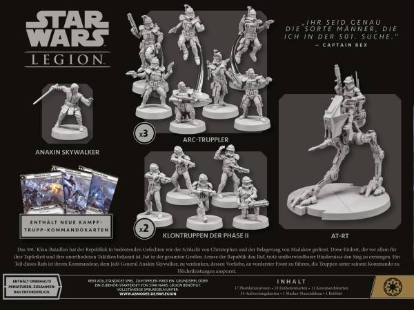 Star Wars: Legion – 501. Legion (Erw.)