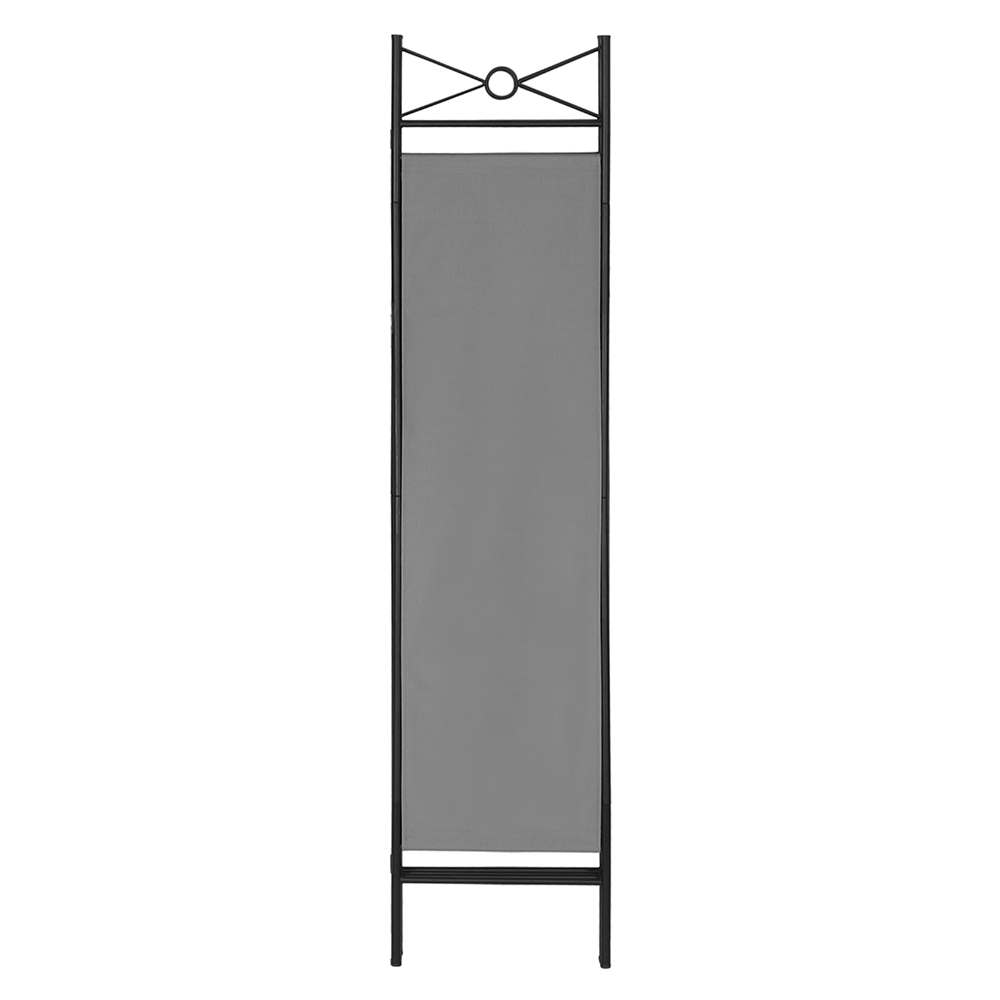 Never Indoor Paravent 4-teilige Raumteiler 180 x 163 cm Grau