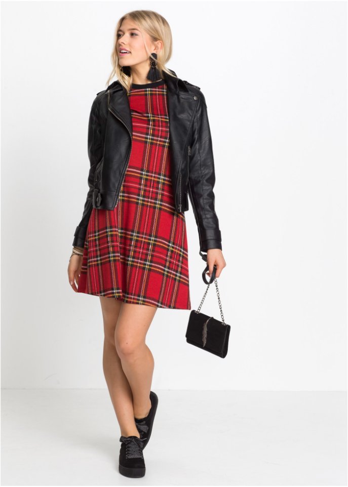 Karo-Kleid