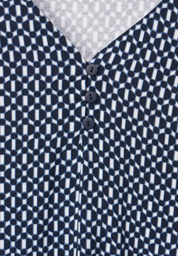 Street One Printshirt mit Knopfdetail