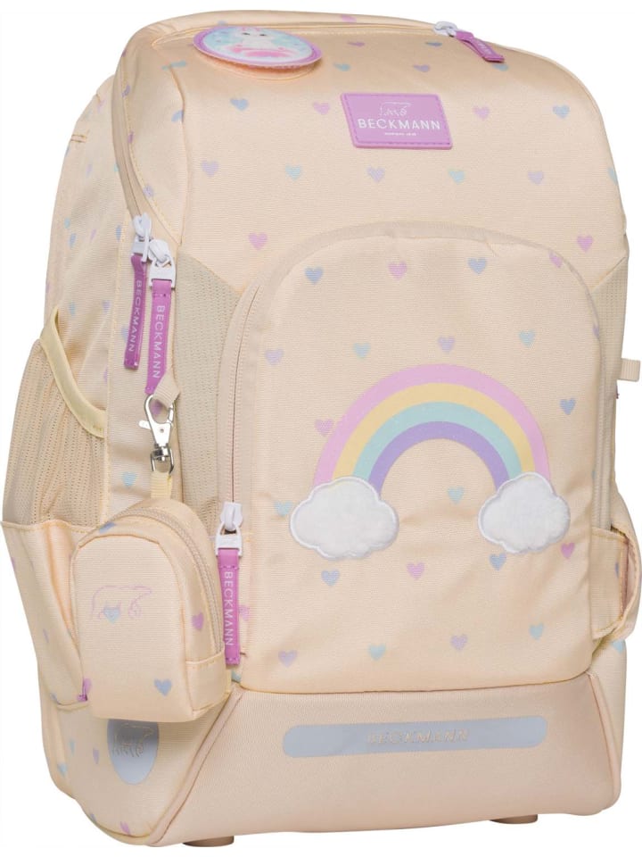 BECKMANN Beckmann Schulranzenset Active Air FLX - 6-Tlg. Set Yellow Heart günstig kaufen onesize