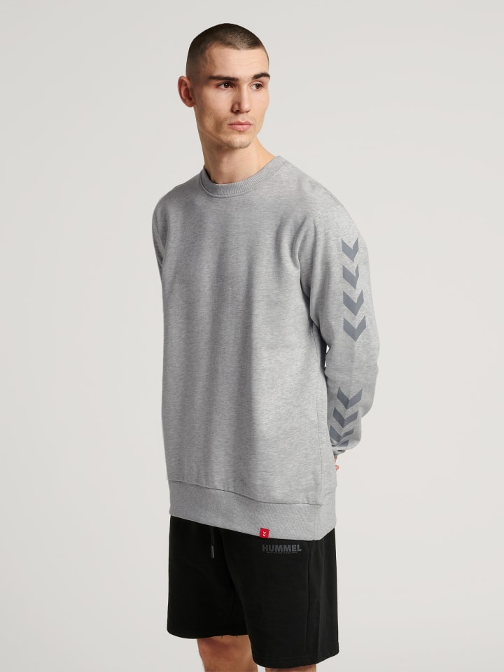 Hummel Hummel Sweatshirt Hmllegacy Erwachsene in GREY MELANGE günstig kaufen