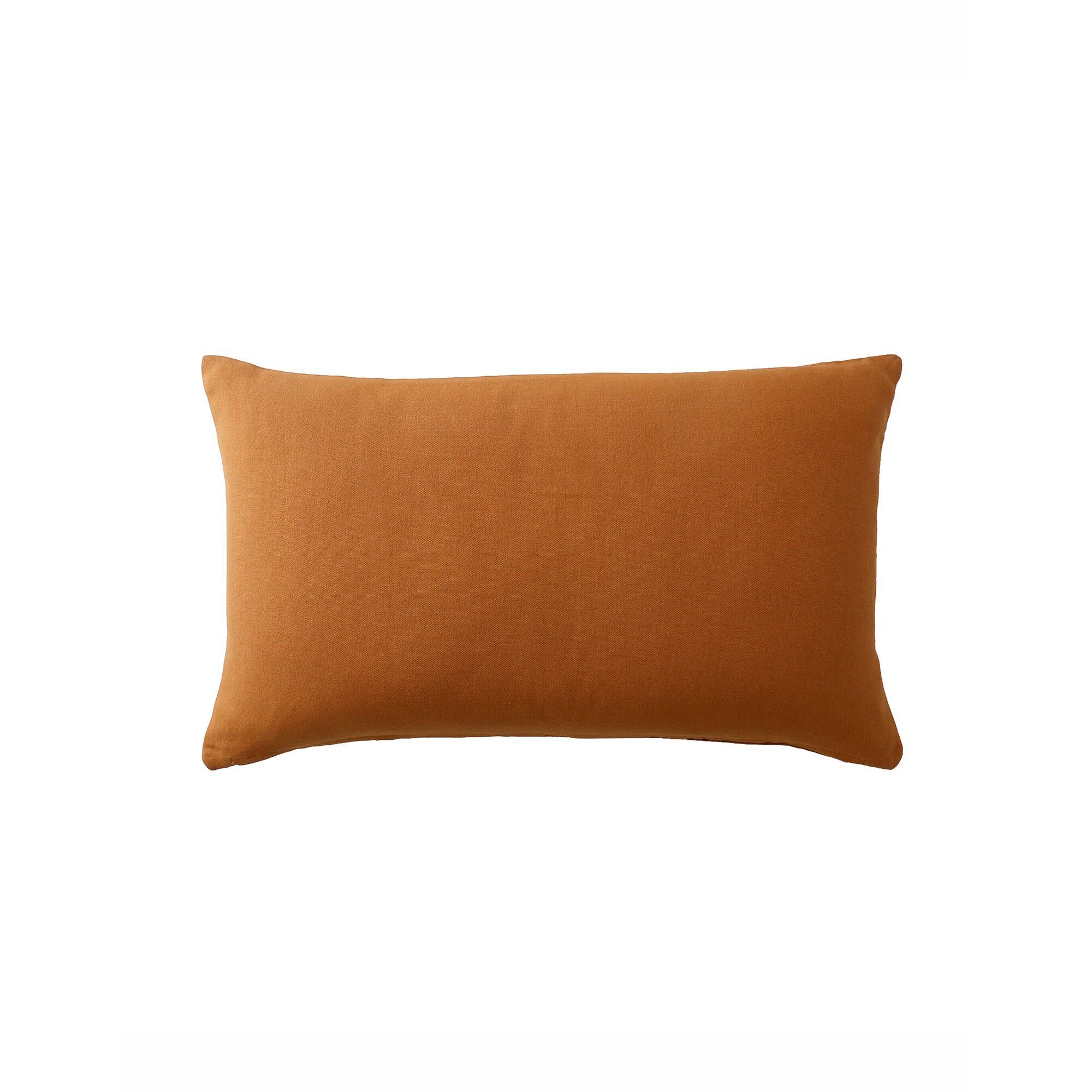 Housse de coussin unie bachette