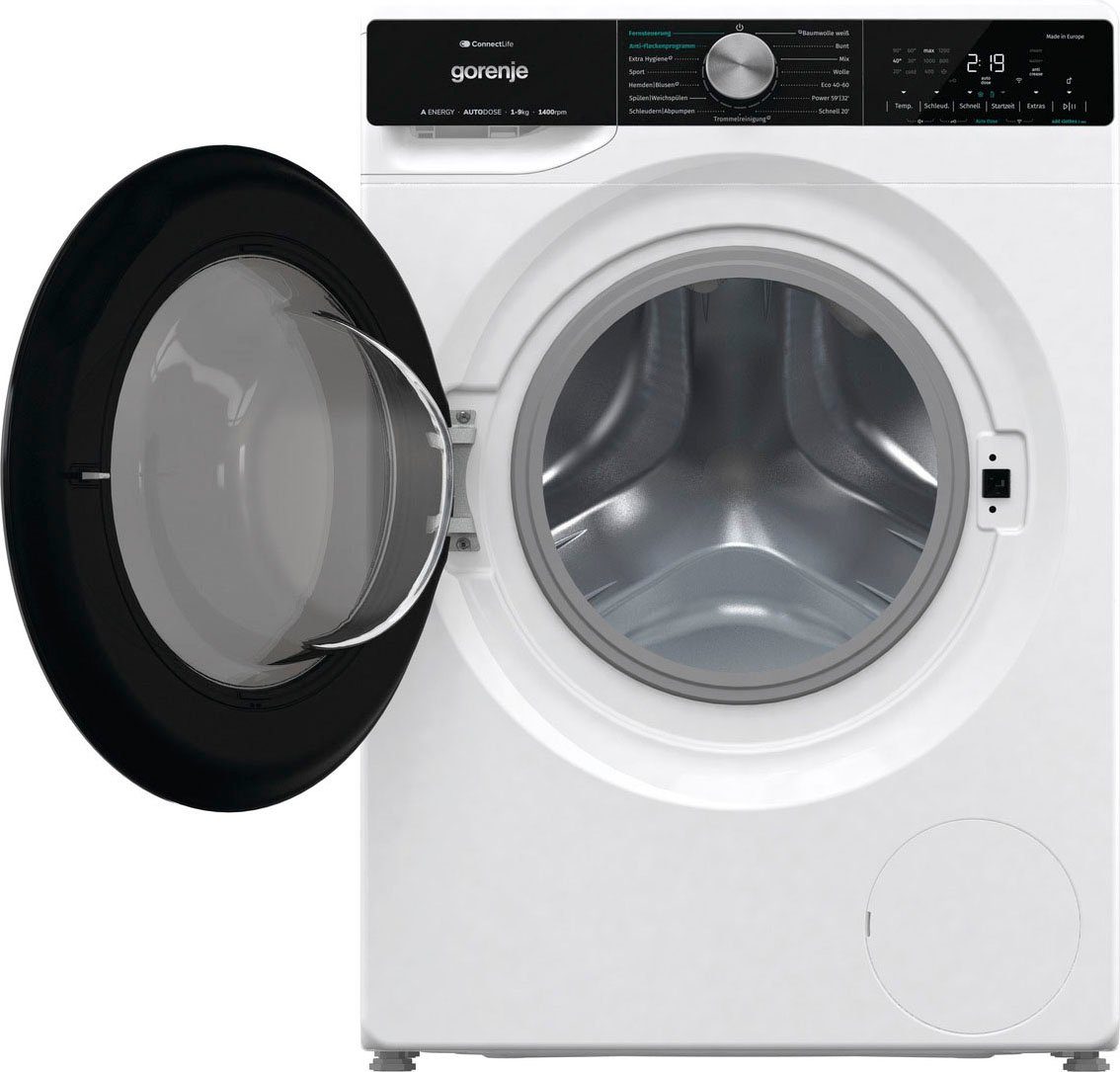 GORENJE Waschmaschine WNS 94 AAT3, 9 kg, 1400 U/min, AutoDosing System