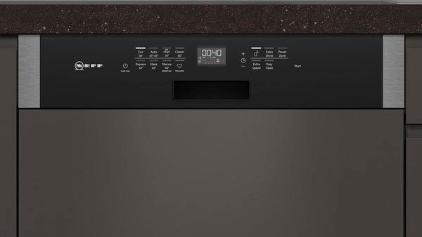 NEFF teilintegrierbarer Geschirrspüler N 70, S147ZCS35E, 14 Maßgedecke