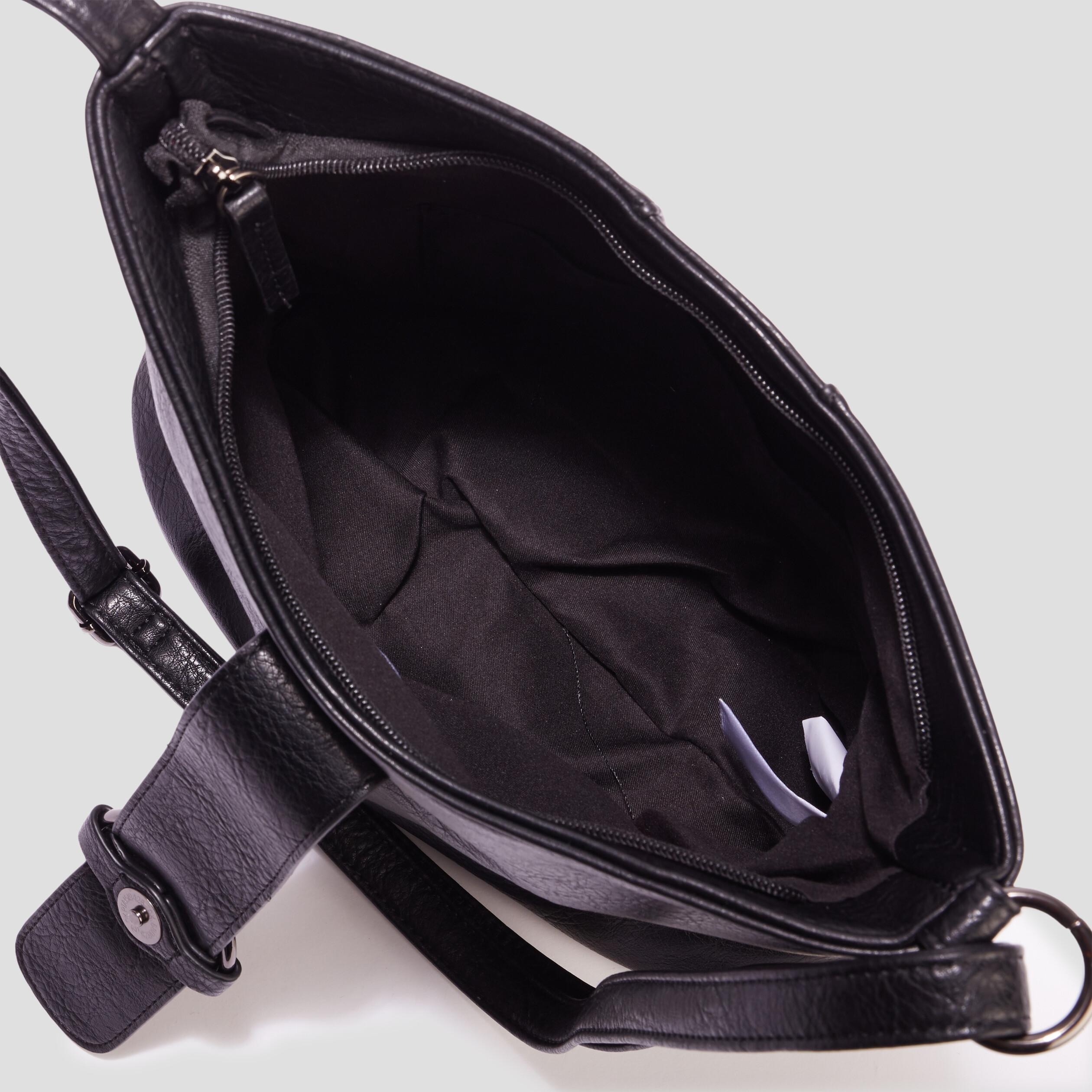 Sac seau avec boucle noir femme | La Halle