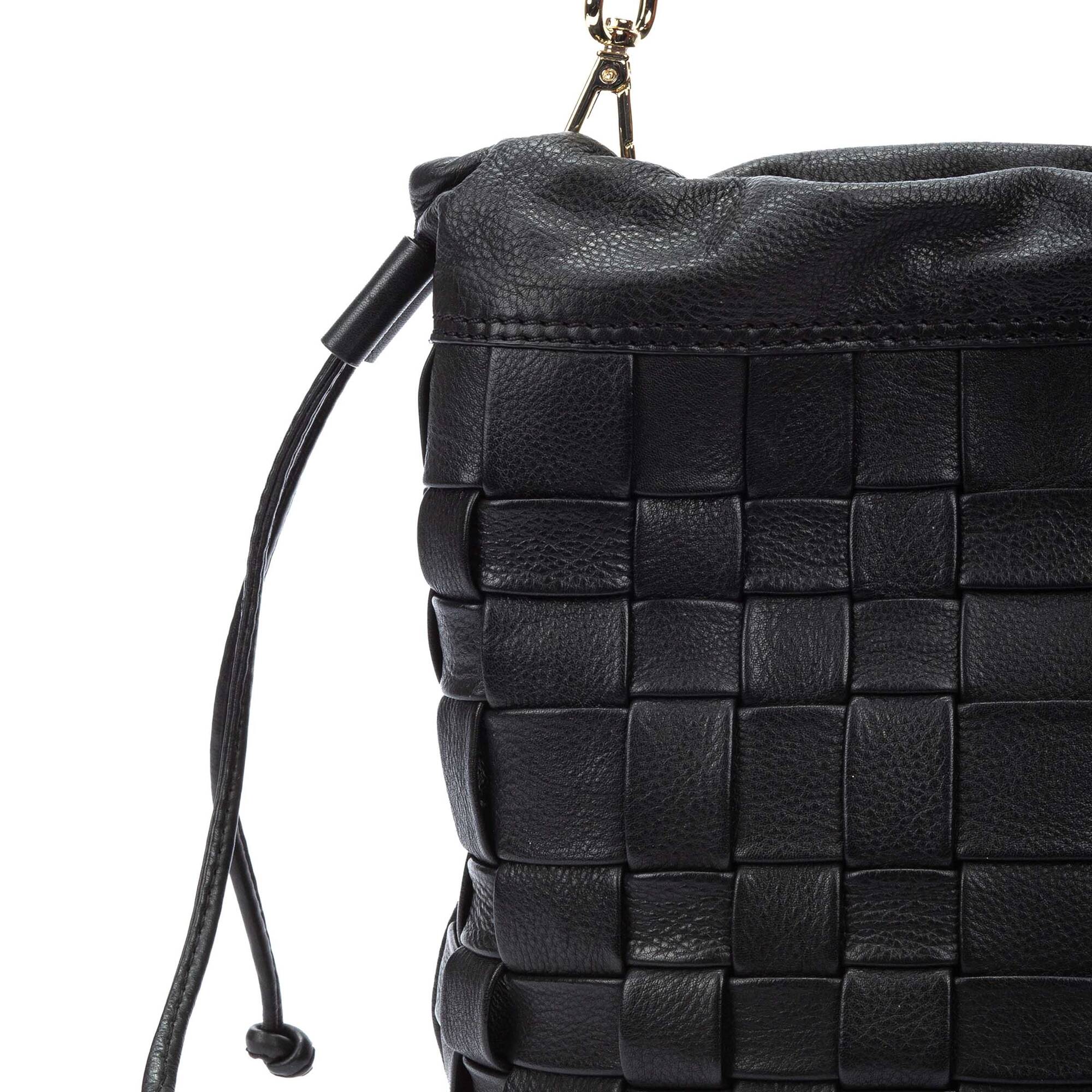 Damska torba typu bucket - CZARNA