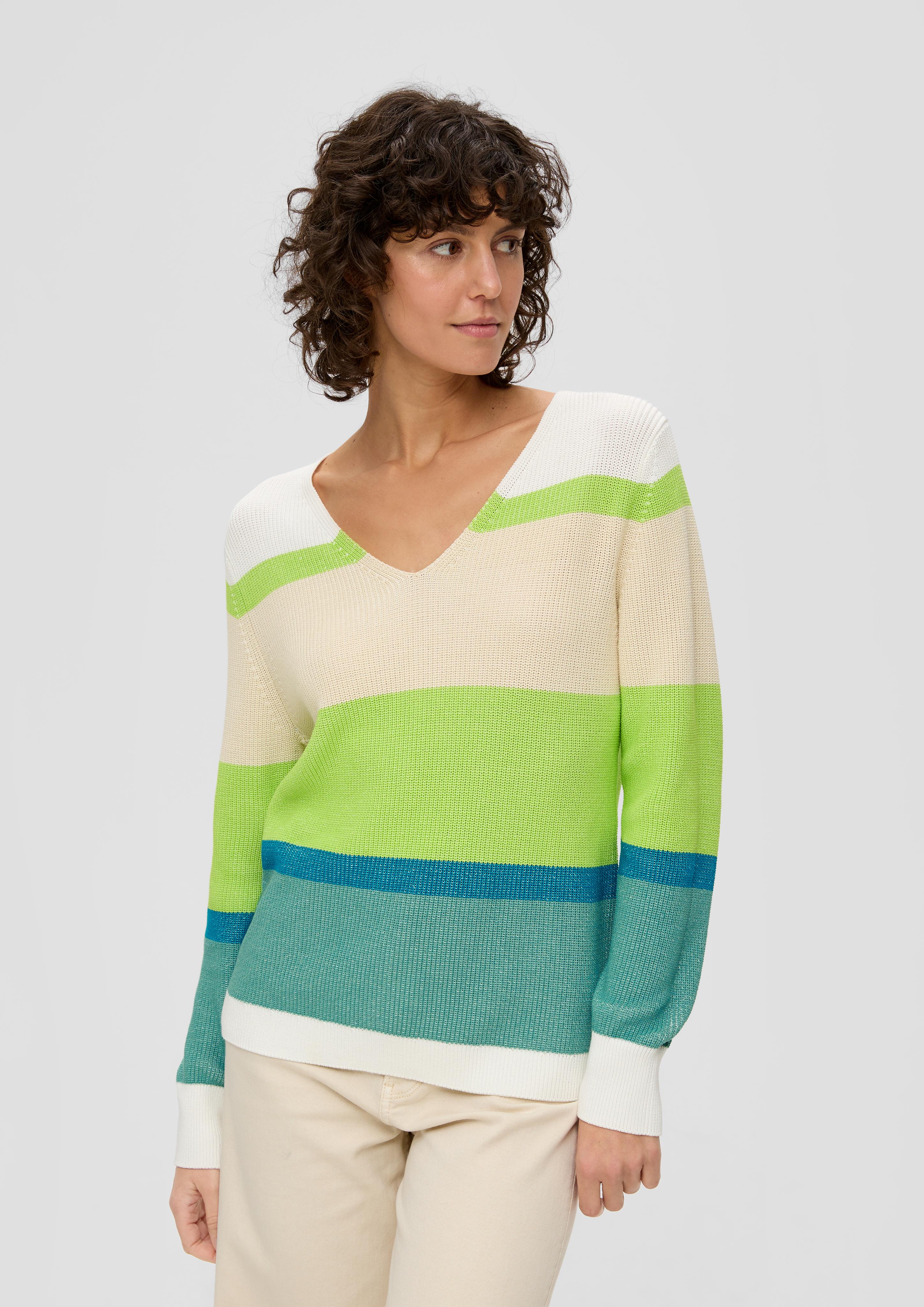 Strickpullover aus Viskosemix  2141207-74X8