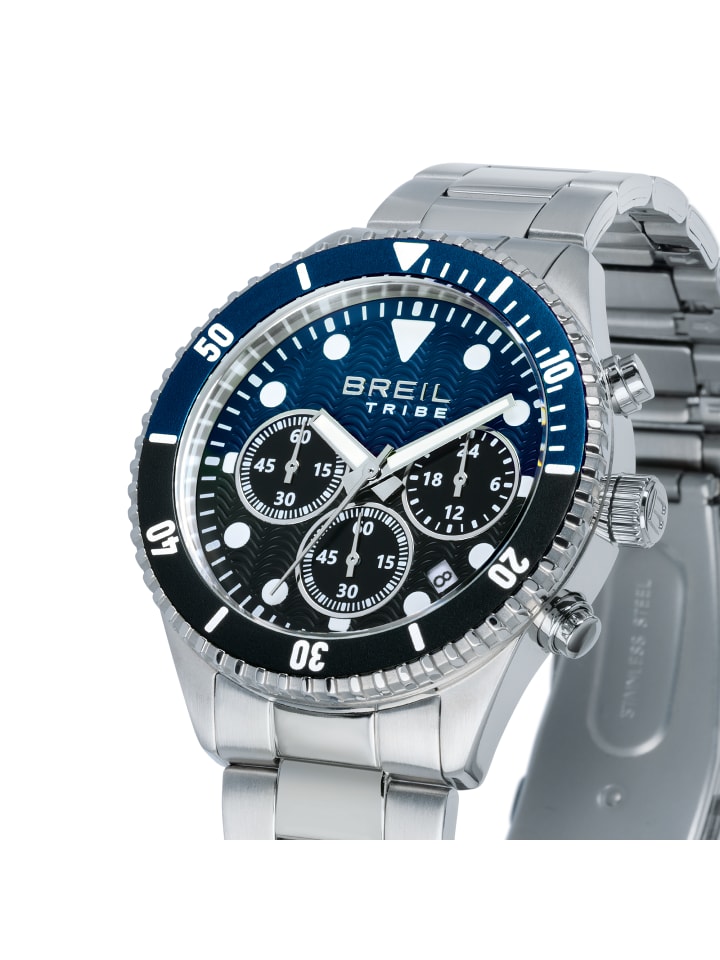 Breil Chronouhr overhand blau günstig kaufen 41 mm