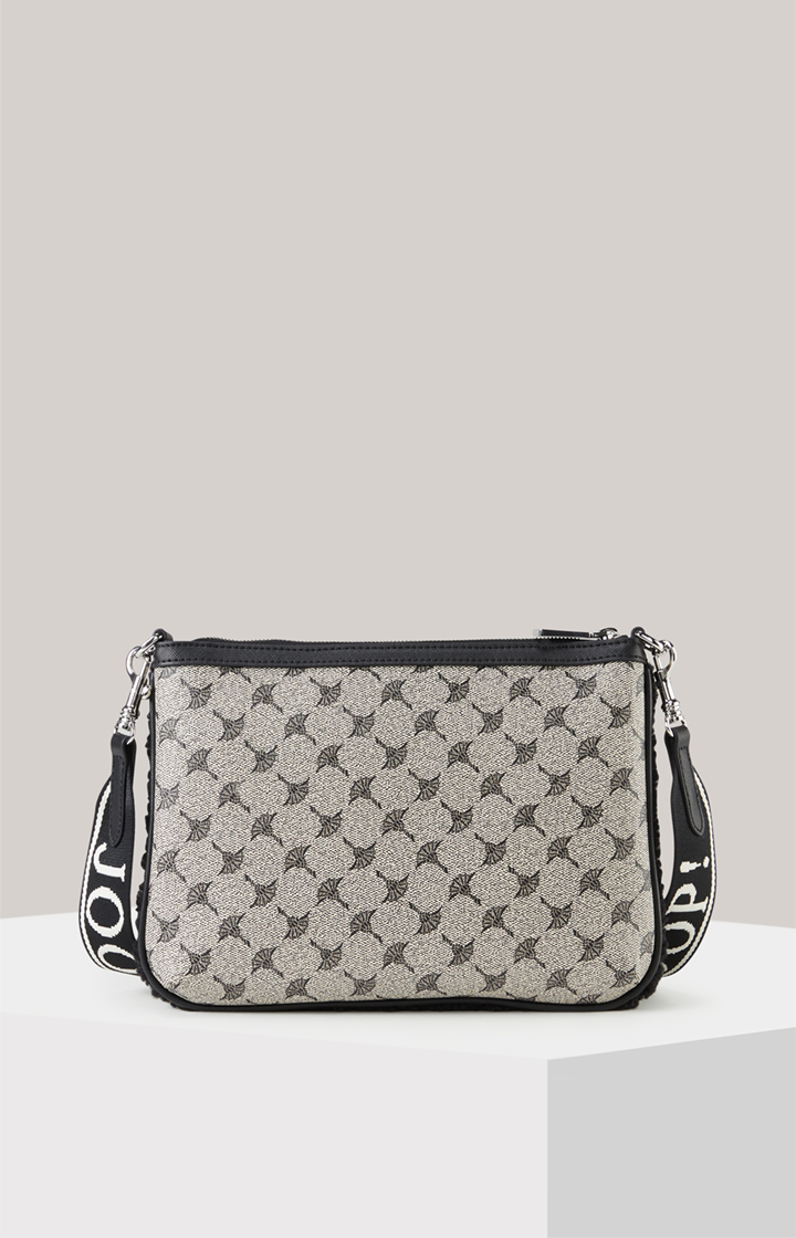 Schultertasche Mazzolino Pelo Wren in Schwarz