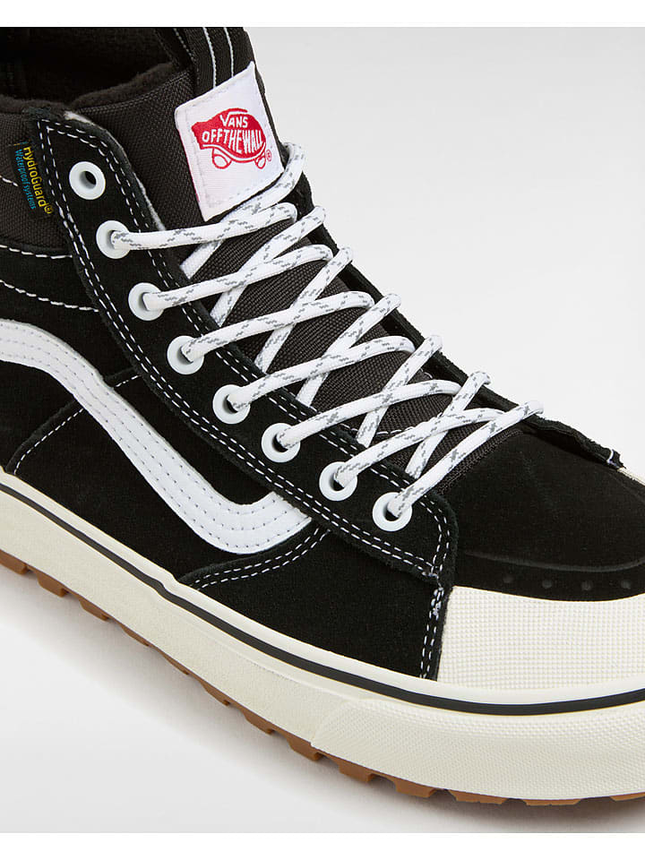 Vans Leder-Sneakers in Schwarz günstig kaufen