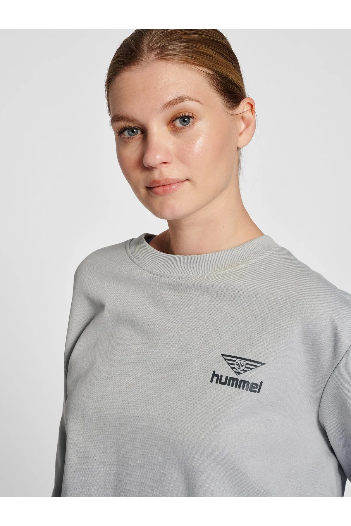 hummel  Sweatshirt - Grau - Regular Fit