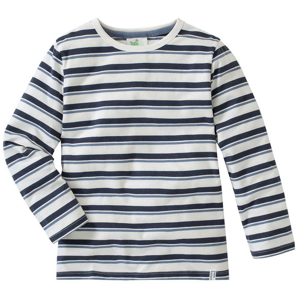 Jungen Langarmshirt mit Streifen
