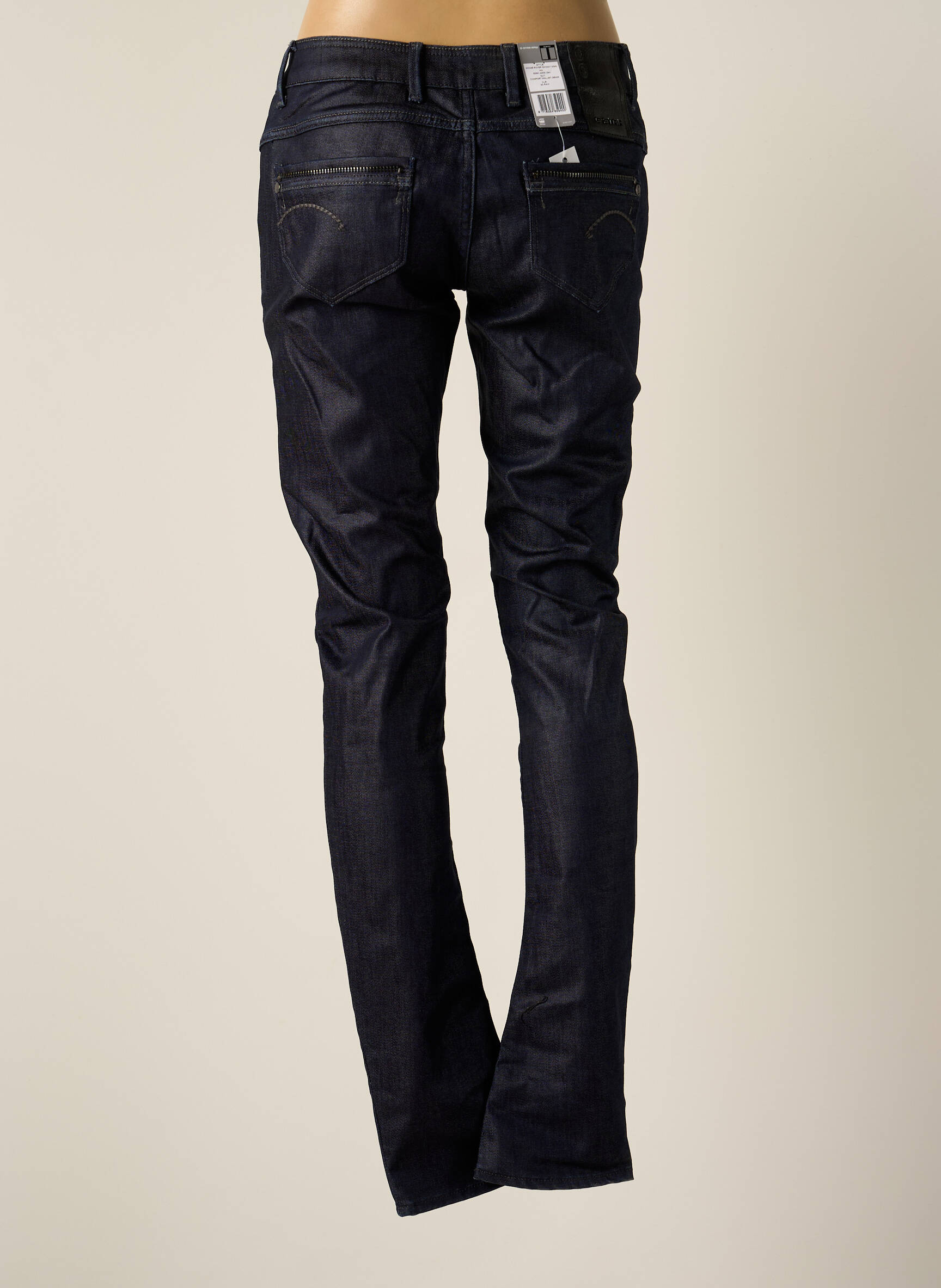 G Star Jeans Coupe Slim Femme couleur bleu