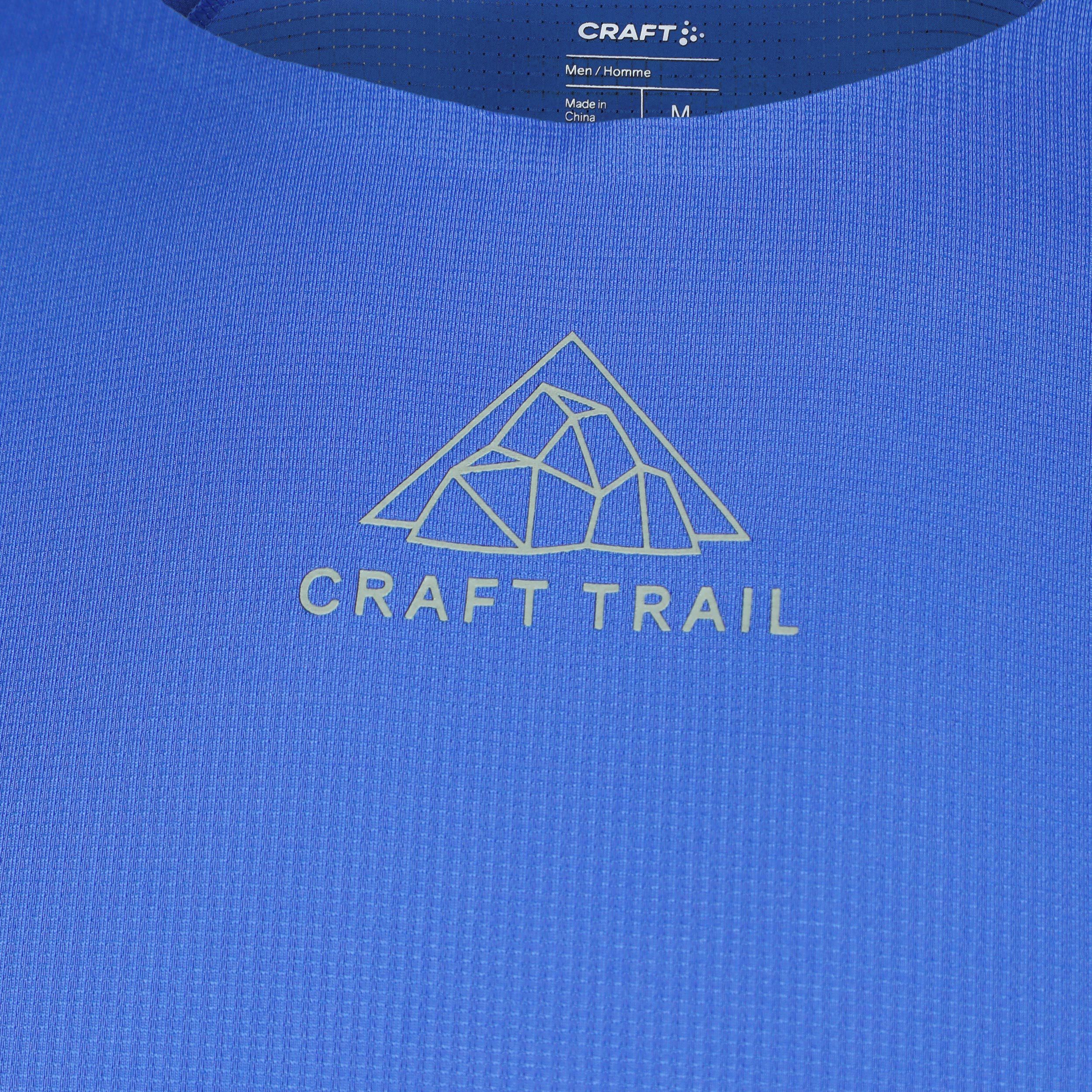 Pro Trail Laufshirt Herren - Blau