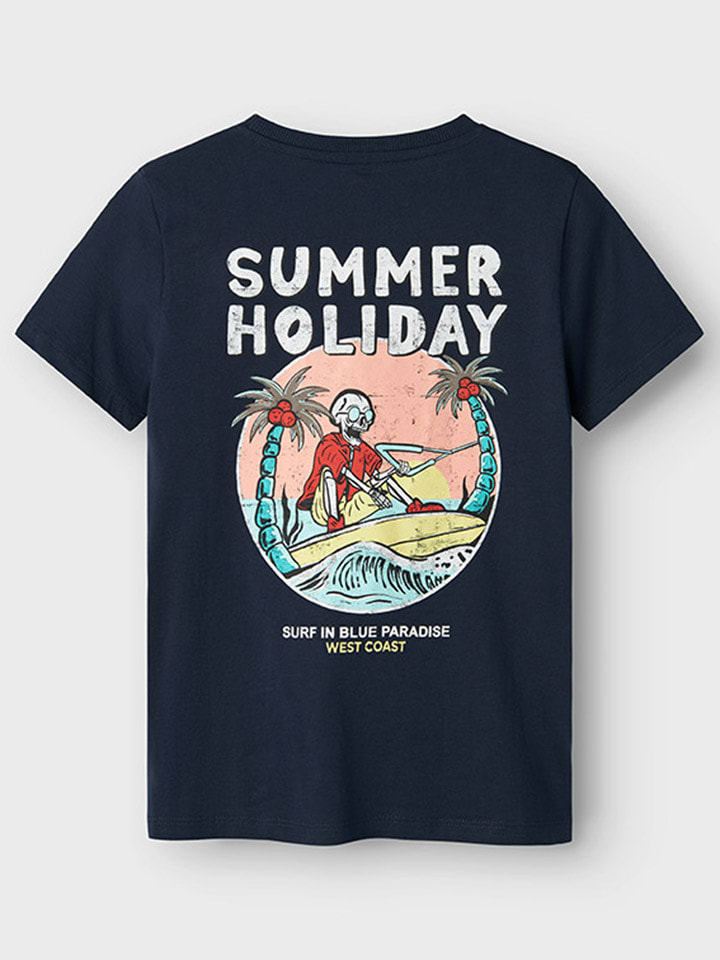 name it Shirt in Dunkelblau günstig kaufen