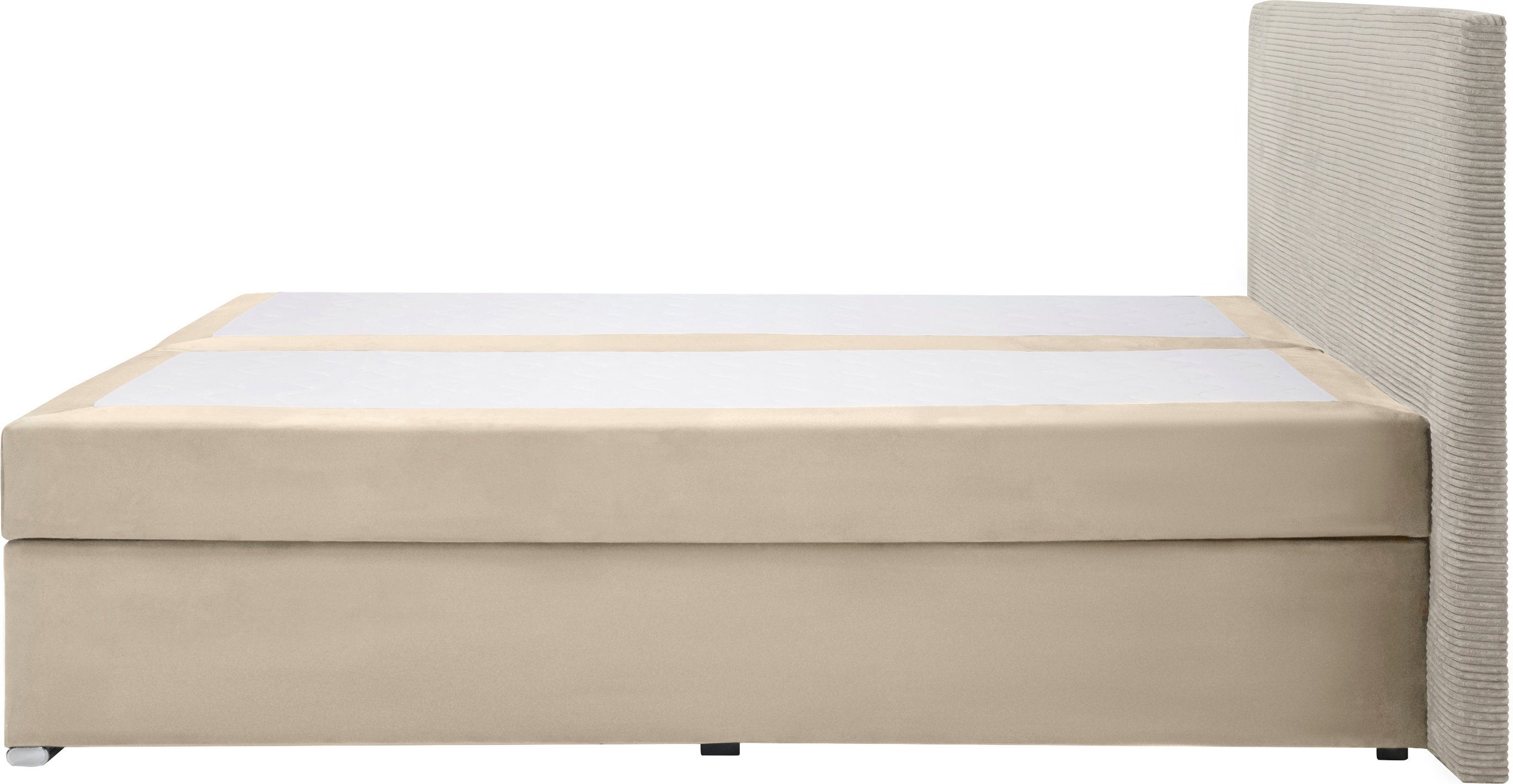 INOSIGN Boxbett Evina, Inkl. Stauraum und Topper, wahlweise in H2 oder H3