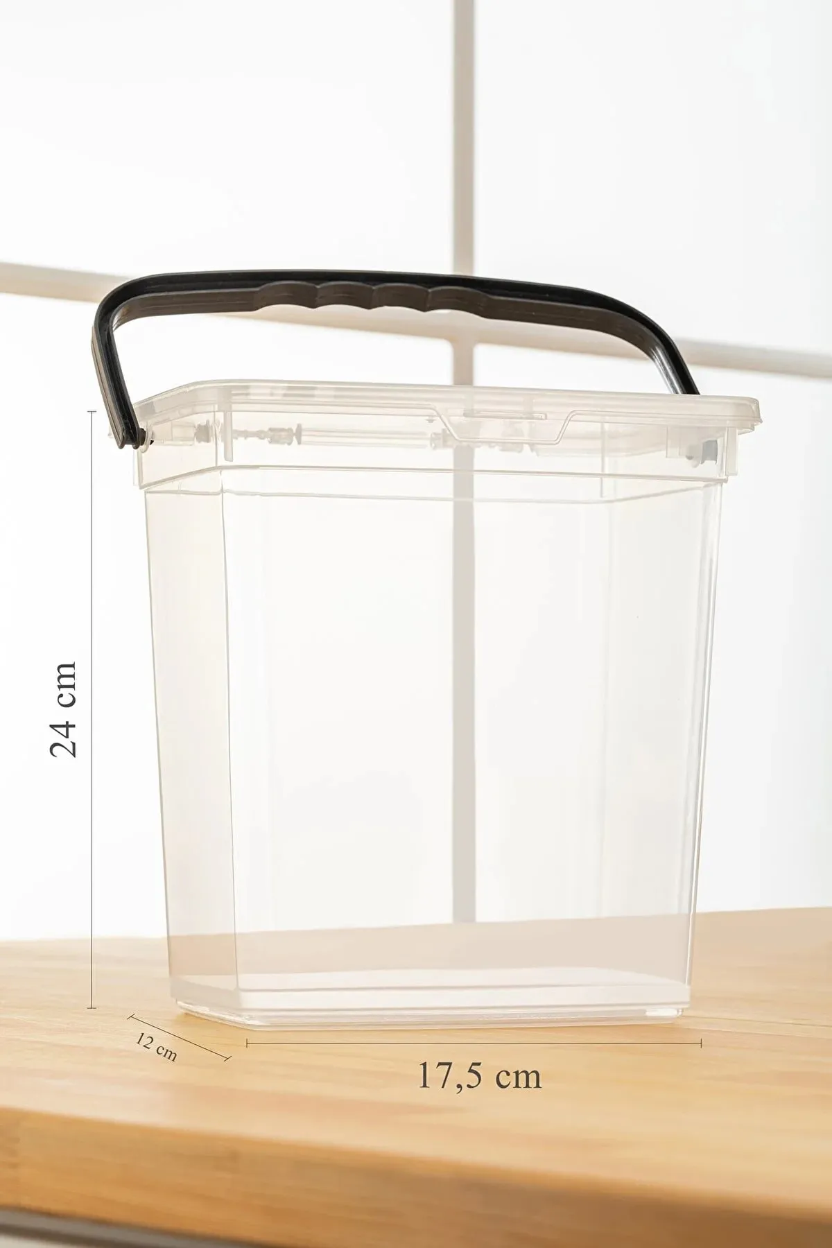 Meleni Home  4-teiliger Mehl- und Hülsenfruchtbehälter, 6 l Vorratsbehälter