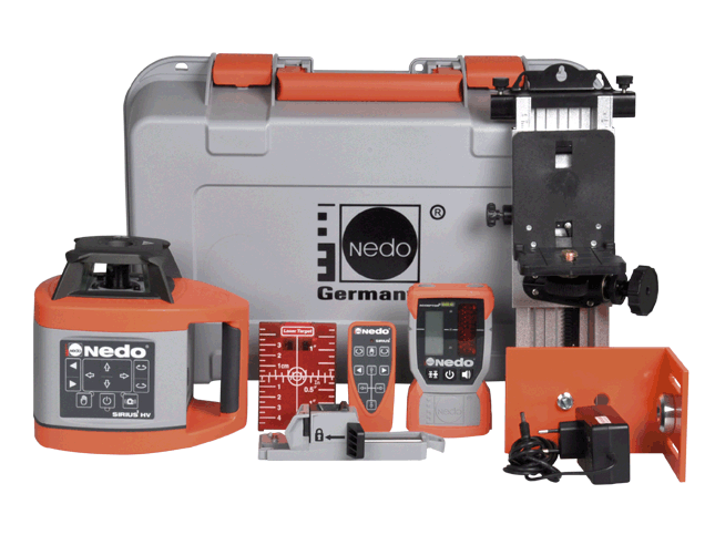 Nedo 471944 Sirius 1 HV Set2 Rotatielaser + Accessori