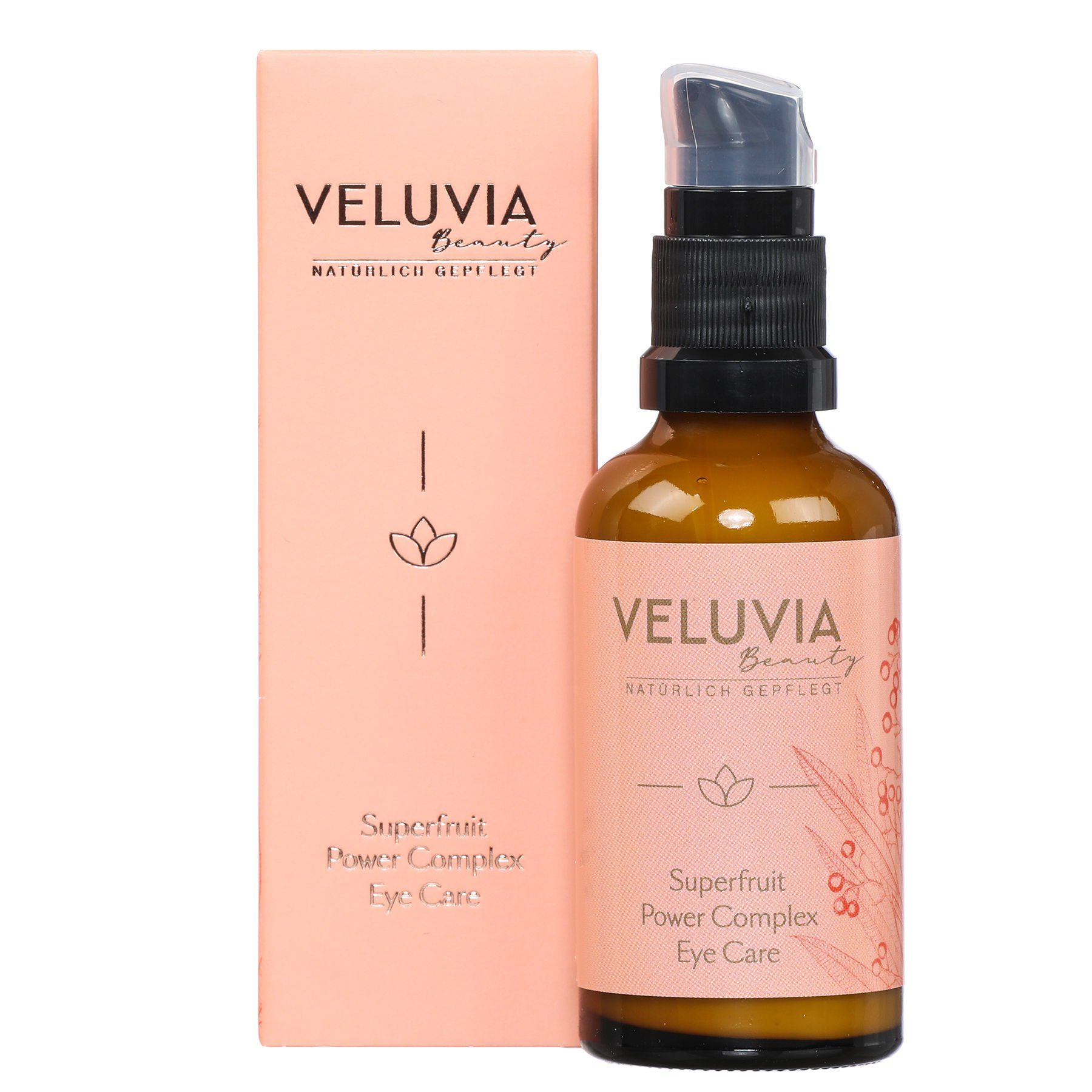 VELUVIA Beauty Anti-Aging-Augencreme Superfruit Power Complex Eye Care, 50 ml, mit dem Superfruit Power Complex