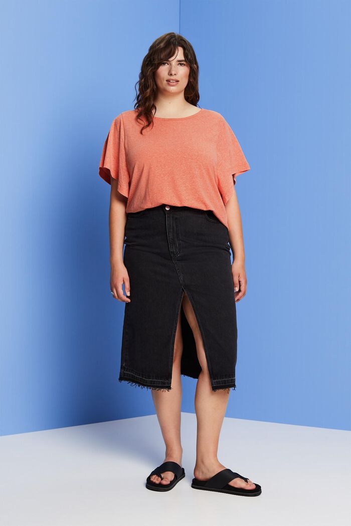 CURVY T-Shirt mit XL-Ärmeln