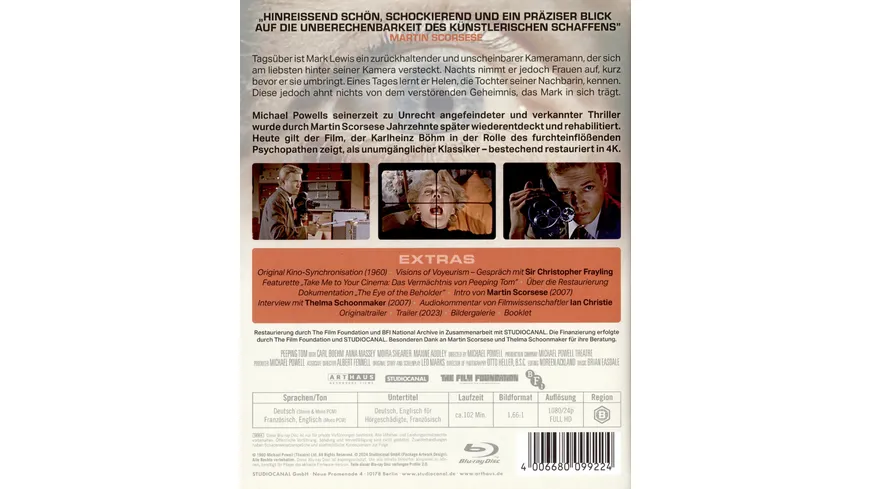 Peeping Tom - Augen der Angst - Collectors Edition