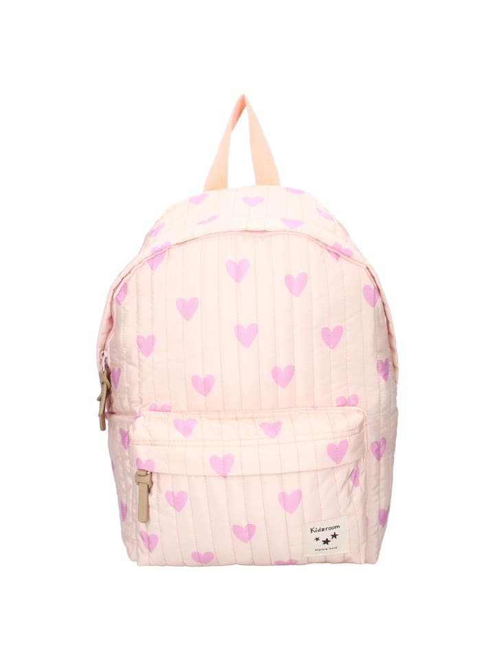 COFI 1453 Kidzroom kinderrucksack – Herz Motiv Rucksack für Kinder in Rosa günstig kaufen 37 cm