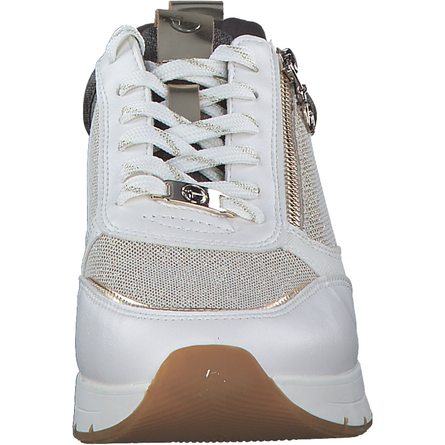 Tamaris 23732, Schnürschuhe, Damen, Weiß Beige