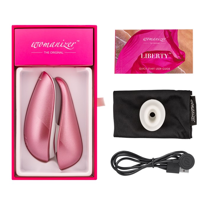Unterdruckvibrator Pink Rose